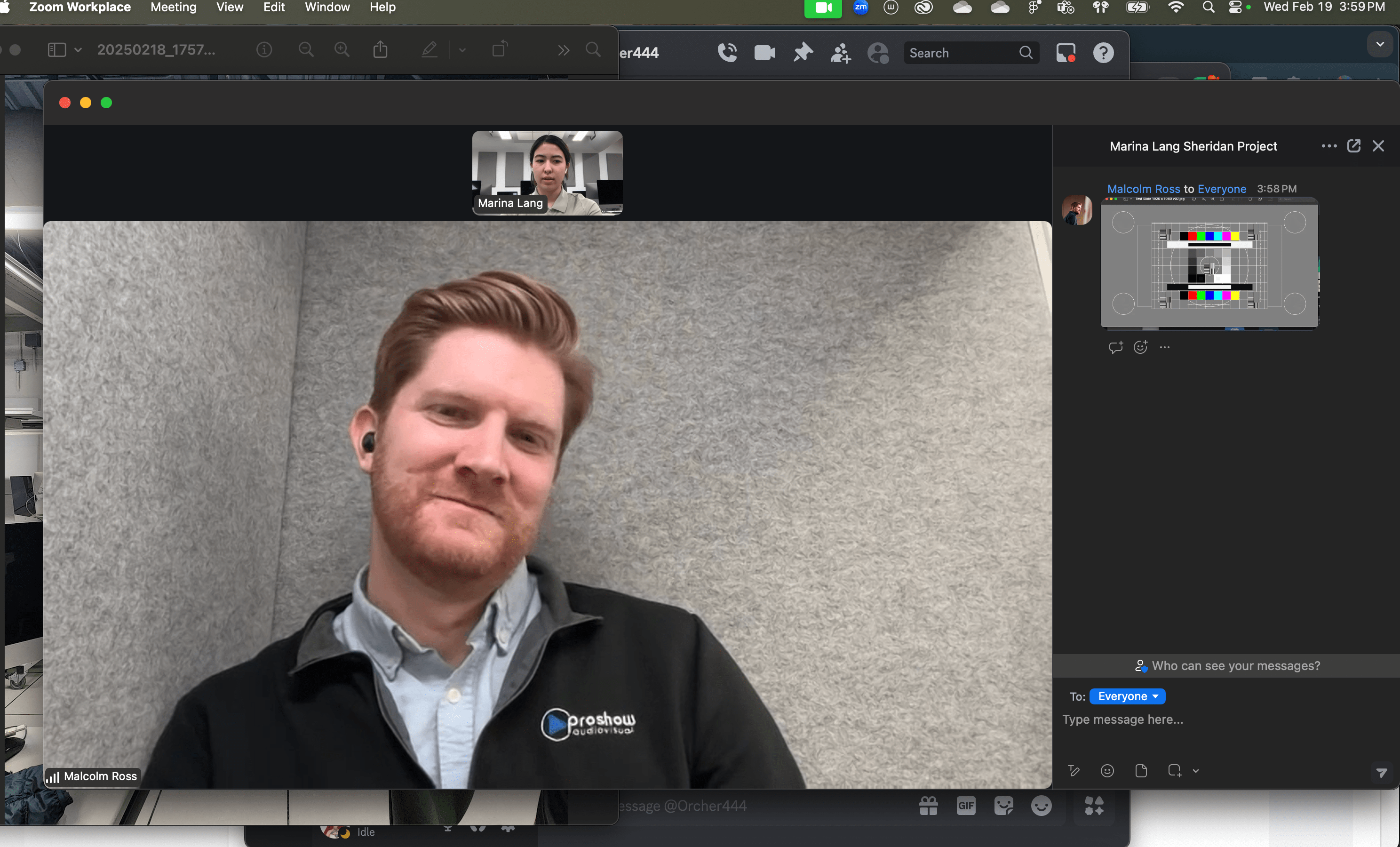 Getting Connected throught family over on linkedin and Email.